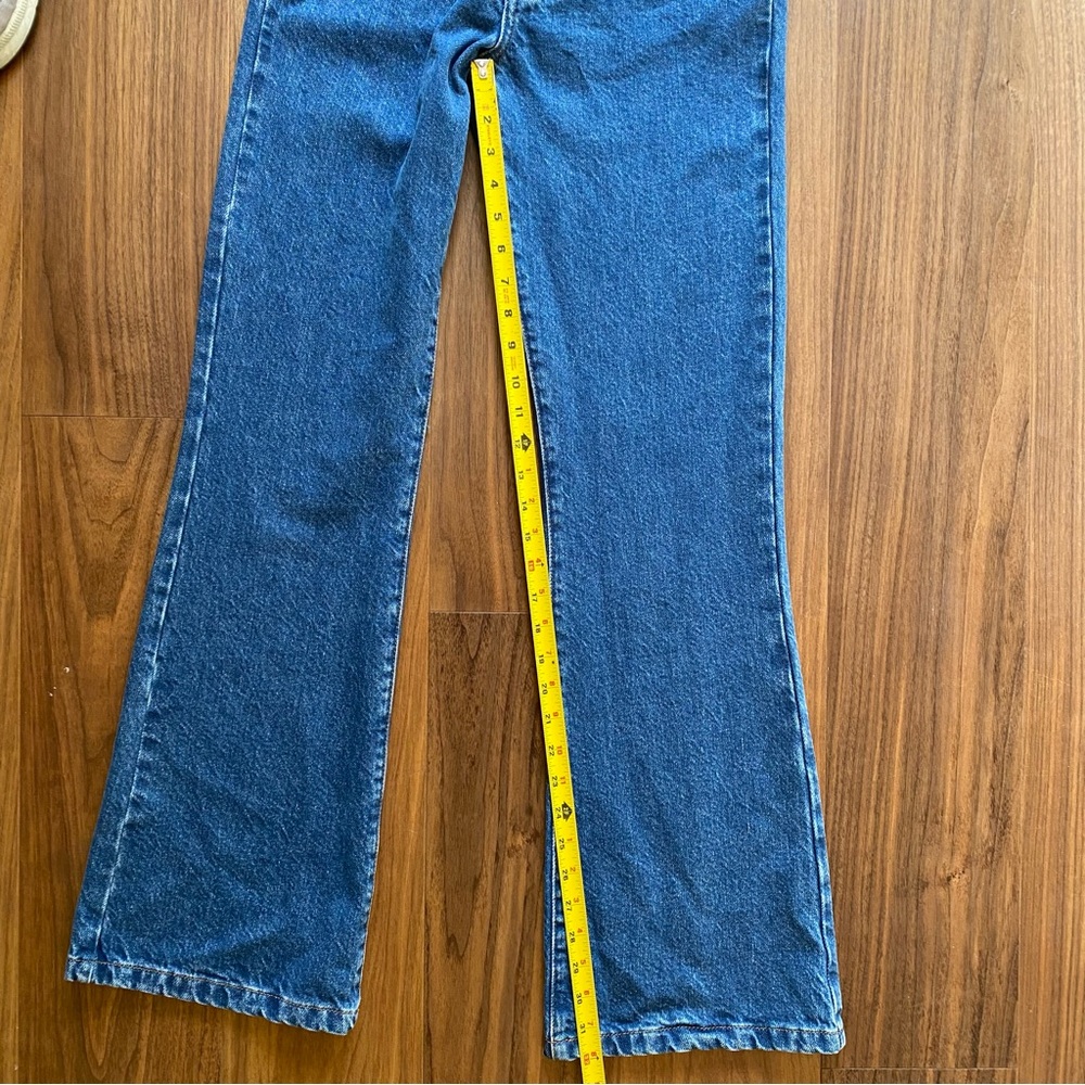 High Rise Blue Women's Jeans - Picture 4 of 7